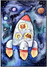 - سجادة مناسبة للاطفال من ميرا، المقاس: 80 × 120 سم، نايلون، متعدد الألوان