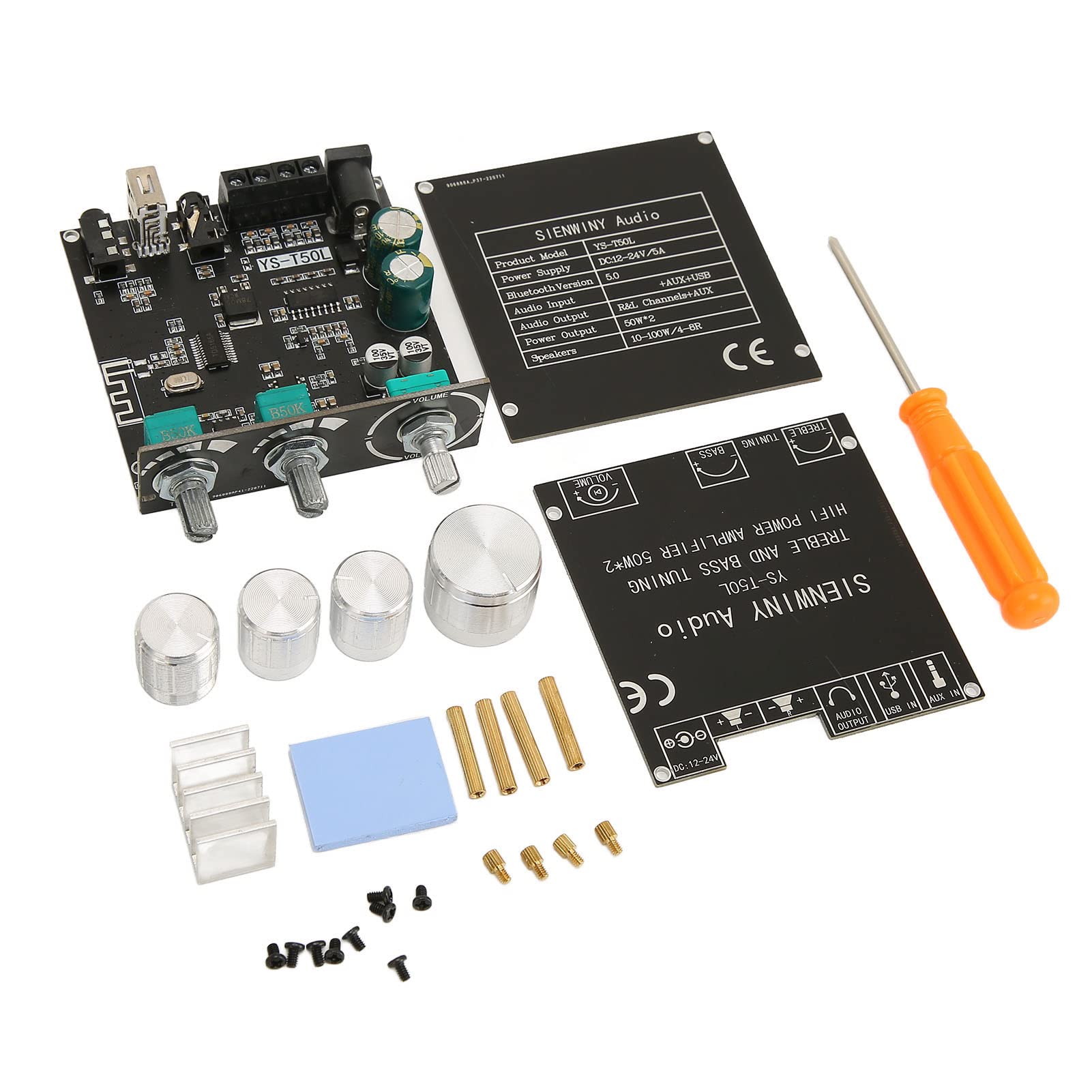 DENON ステレオパワーアンプ Amazon | 5.0 ステレオ 2 チャンネル オーディオ アンプ ボード ラップ