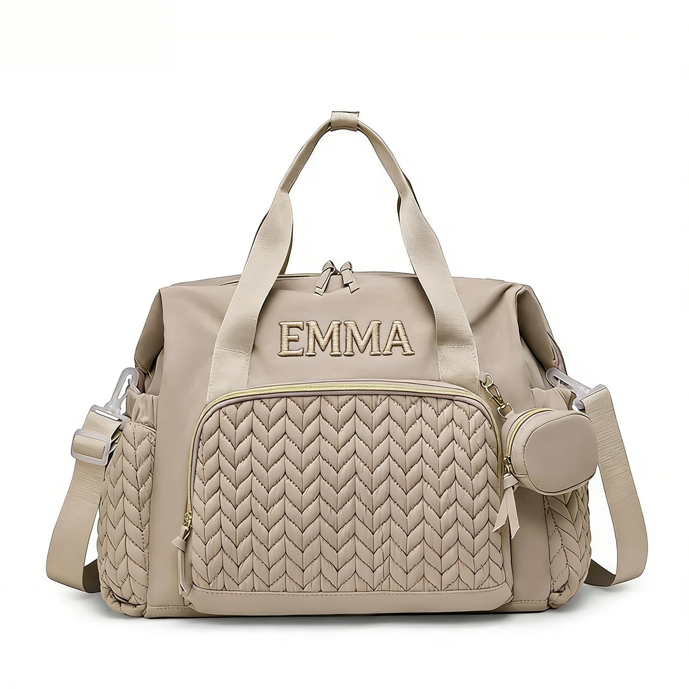 Sac de voyage de maternité personnalisé | Sac à langer | Sac multifonction personnalisé | | Sac bébé de grande capacité