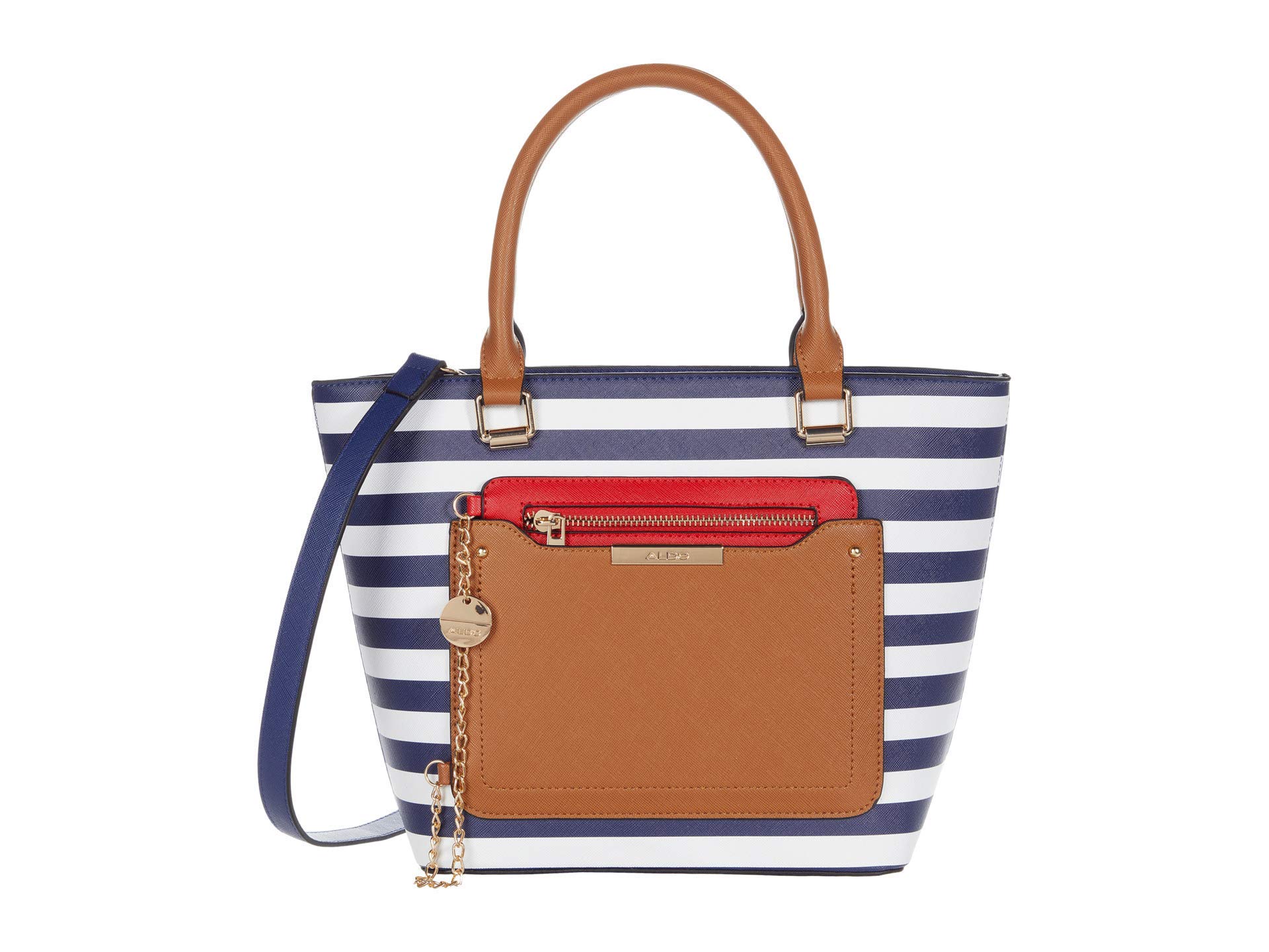 Aldo Women's Perimma Tote Bag, Navy Multi, One Size UK