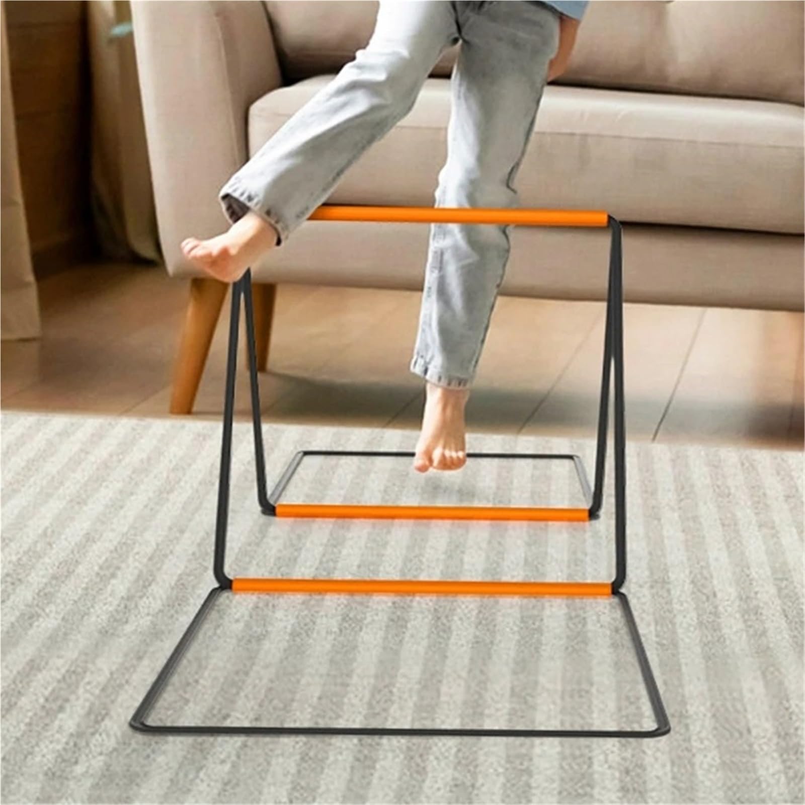 Agility Ladder Juguetes de Equilibrio y coordinación for niños, Escalera Agilidad Multifuncional, Equipo Entrenamiento Velocidad for Juegos Deportivos Infantiles