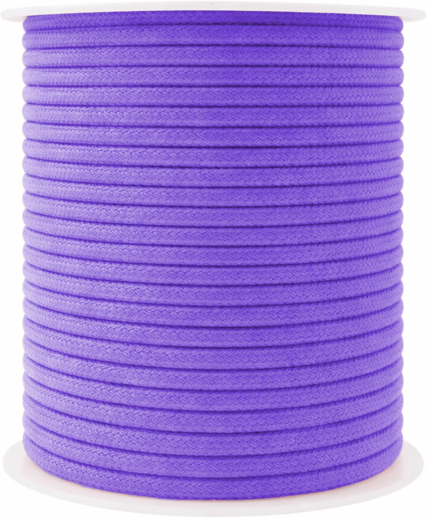 Mandala Crafts Lilac Soft Replacement Drawstring Cords for Sweatpants Bags - Piping Cord for Sewing Upholstery - 50 Yds 3mm Cotton Cording Macrame Rope Corset Strings