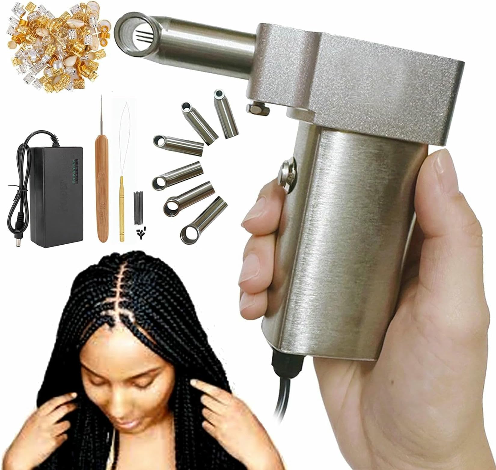 Machine à dreadlocks portable pour changer de coiffure facilement lors de vos déplacements