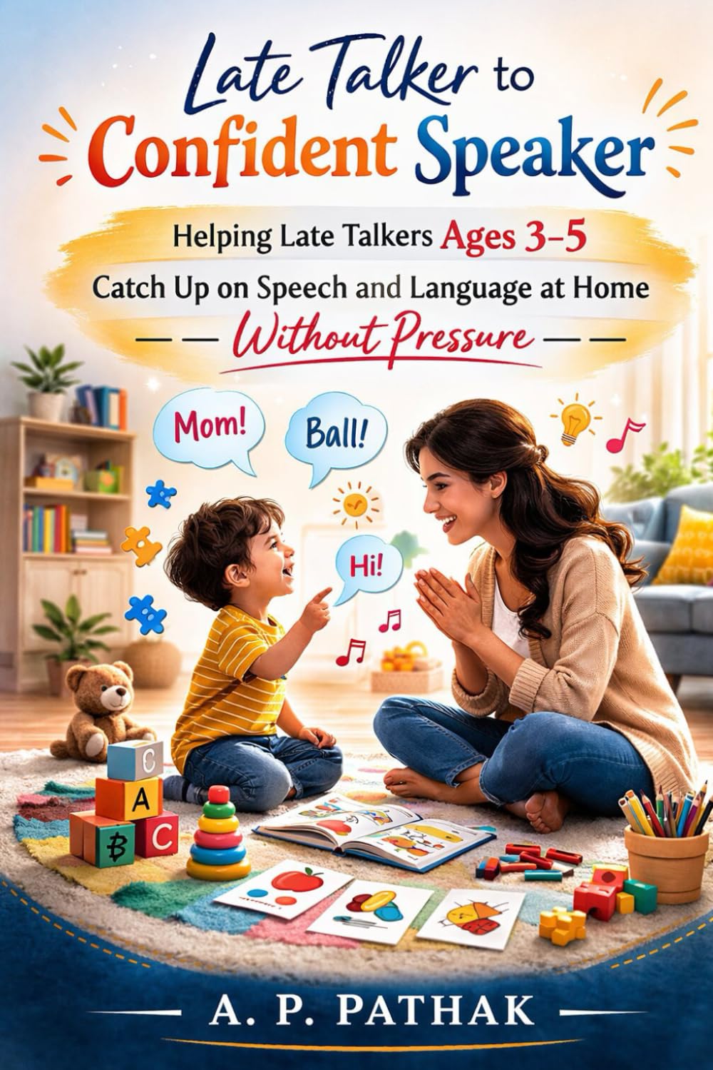 Late Talker to Confident Speaker: Helping Late Talkers Ages 3–5 Catch Up on Speech and Language at Home — Without Pressure (Speech & Language Development Series)