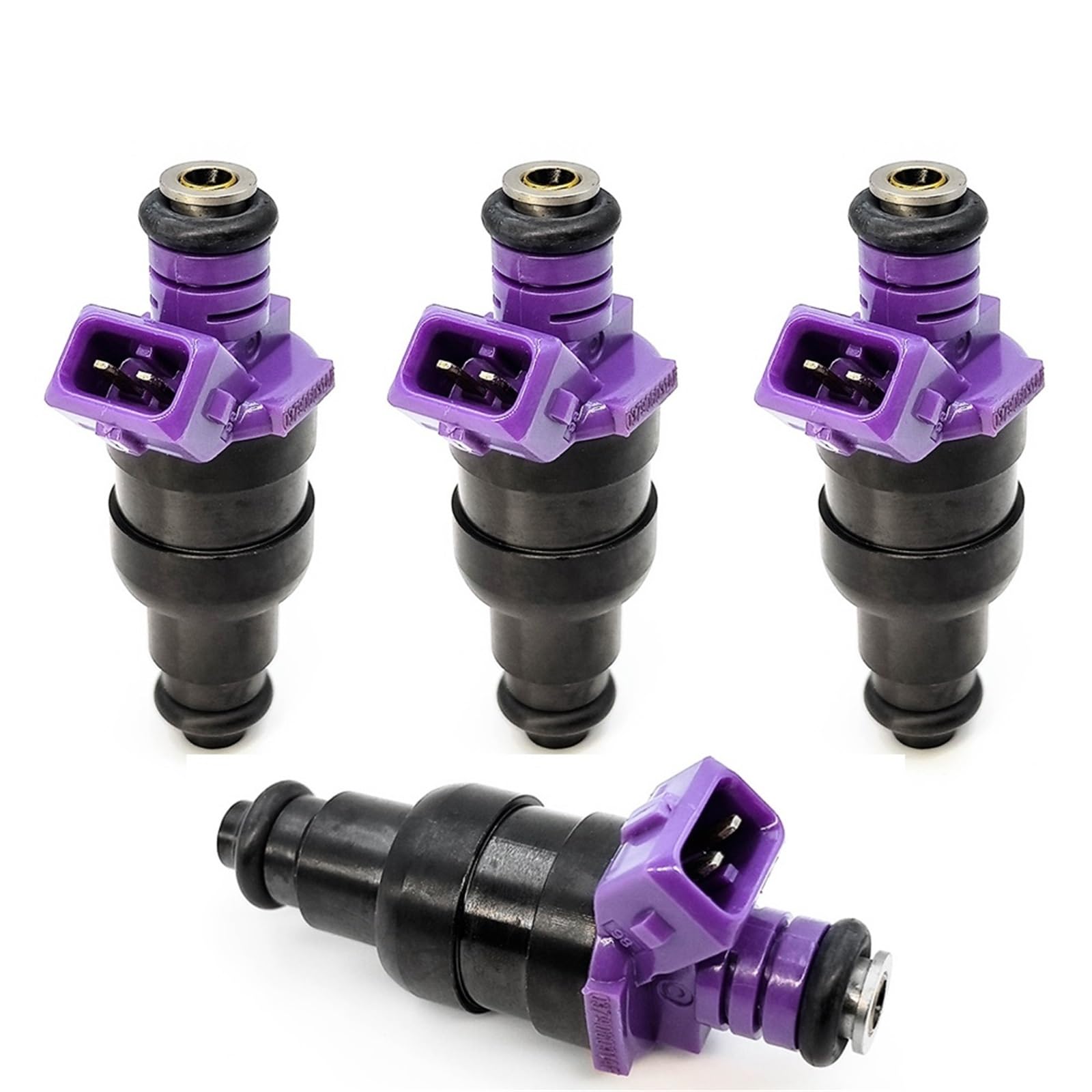 Petrol Injection Nozzles Fit for Volkswagen Golf Gl 1.8-Liter and 2.0-Liter Engines 4Pcs 037906031AF Fuel Injector Nozzle