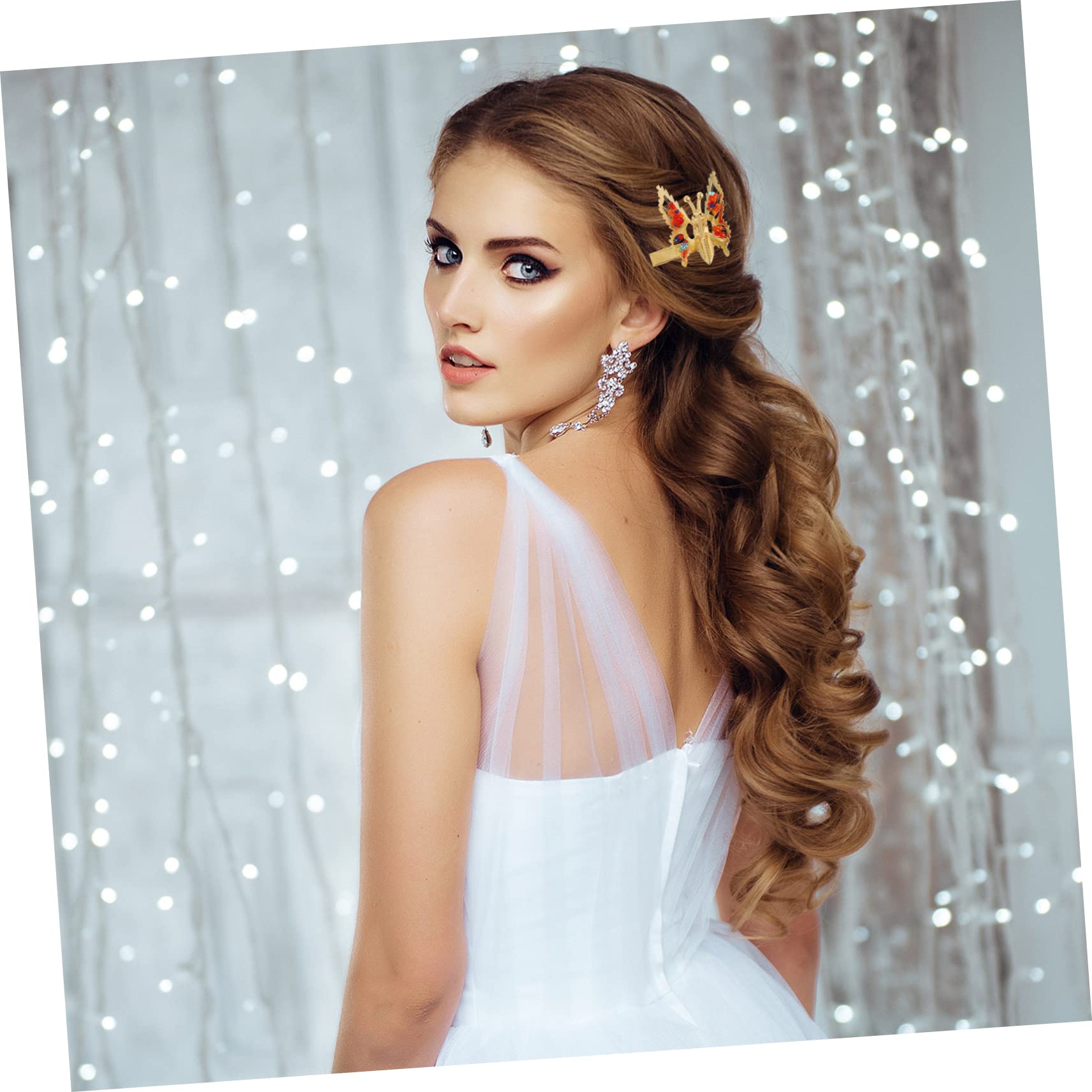 Beavorty 45stücke Teiliges Metall-schmetterlings-haarspangen Für Frauen Vibrationsfähige Flügel Elegante Haarklammern Für Partys Kostüme Und Besondere Anlässe Schickes Und