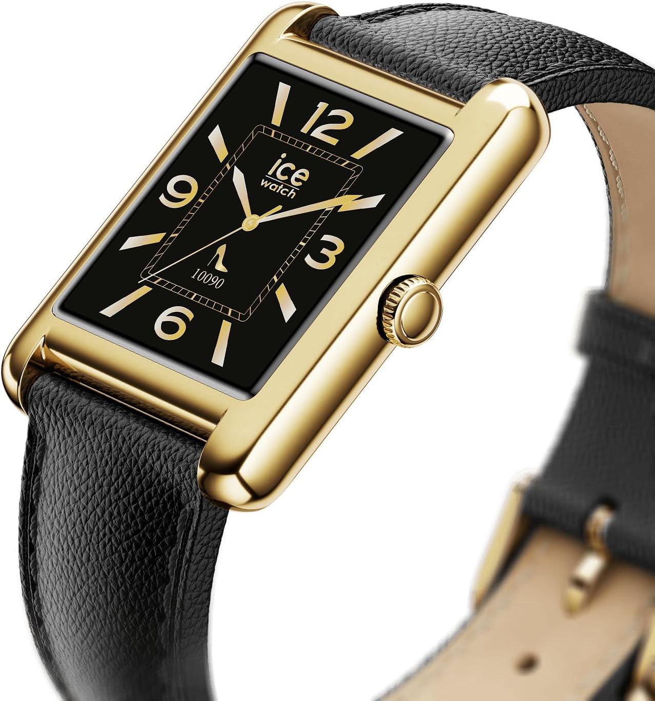 Сиде view of the Ice-Watch Ice Smart TKS 2.0 Smartwatch showing the crown button.