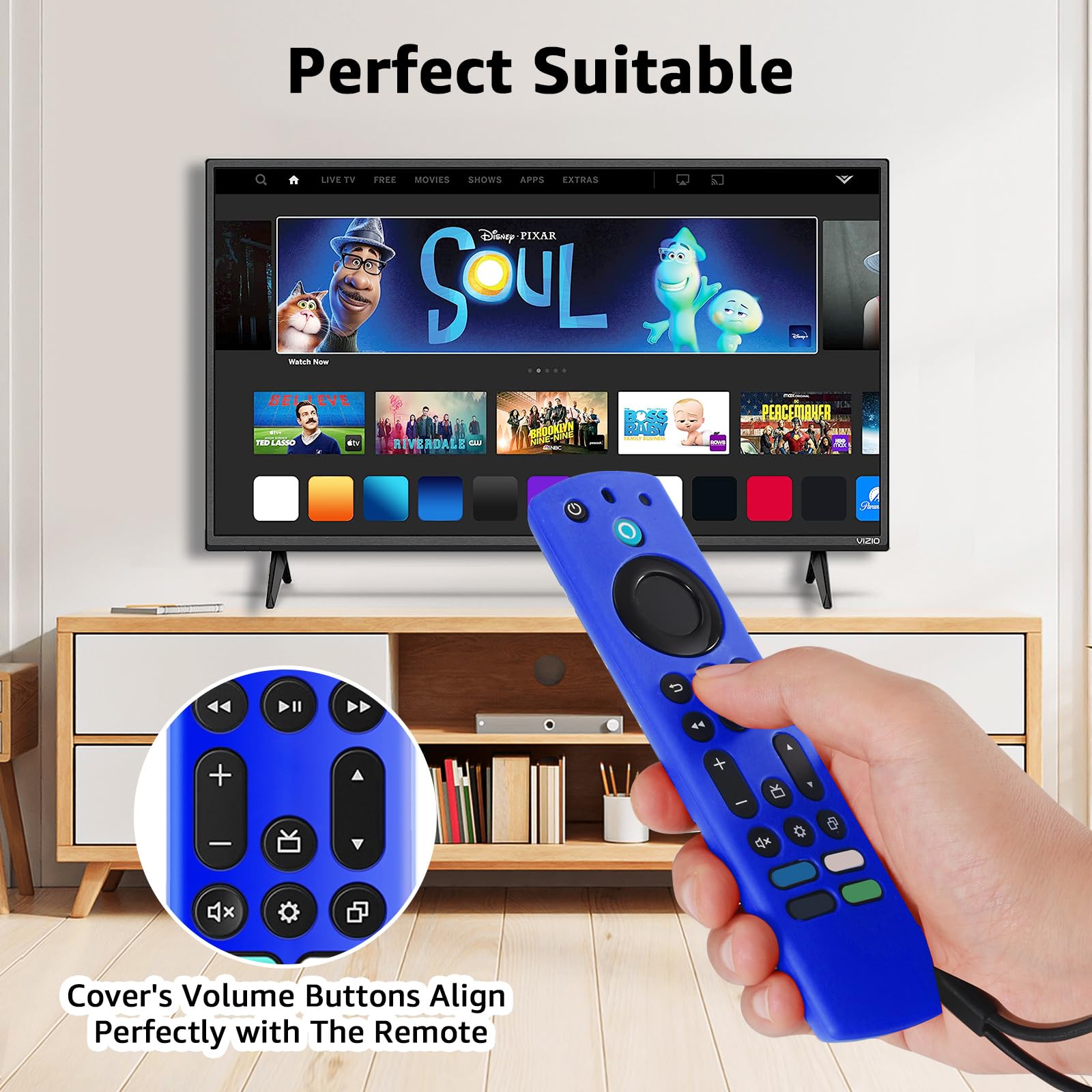 Custodia In Silicone Per Telecomando - Antiscivolo, Antiurto, Si