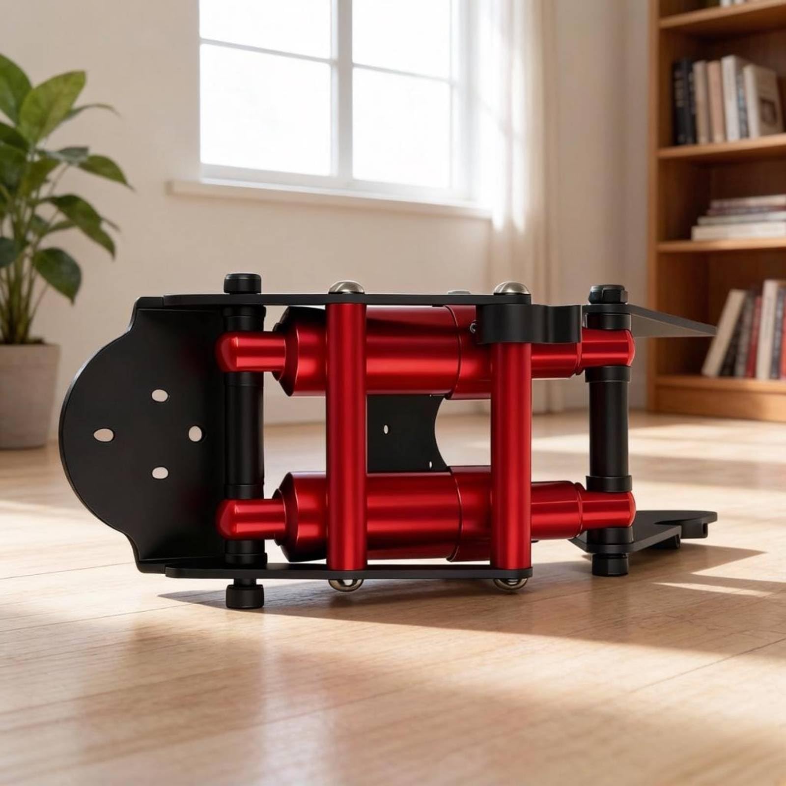 predolo Kit Ammortizzatore Posteriore Monopattino Elettrico Resistente Kit Sospensione Posteriore Monopattino Stabile Shock Assorber Elettrico, Rosso