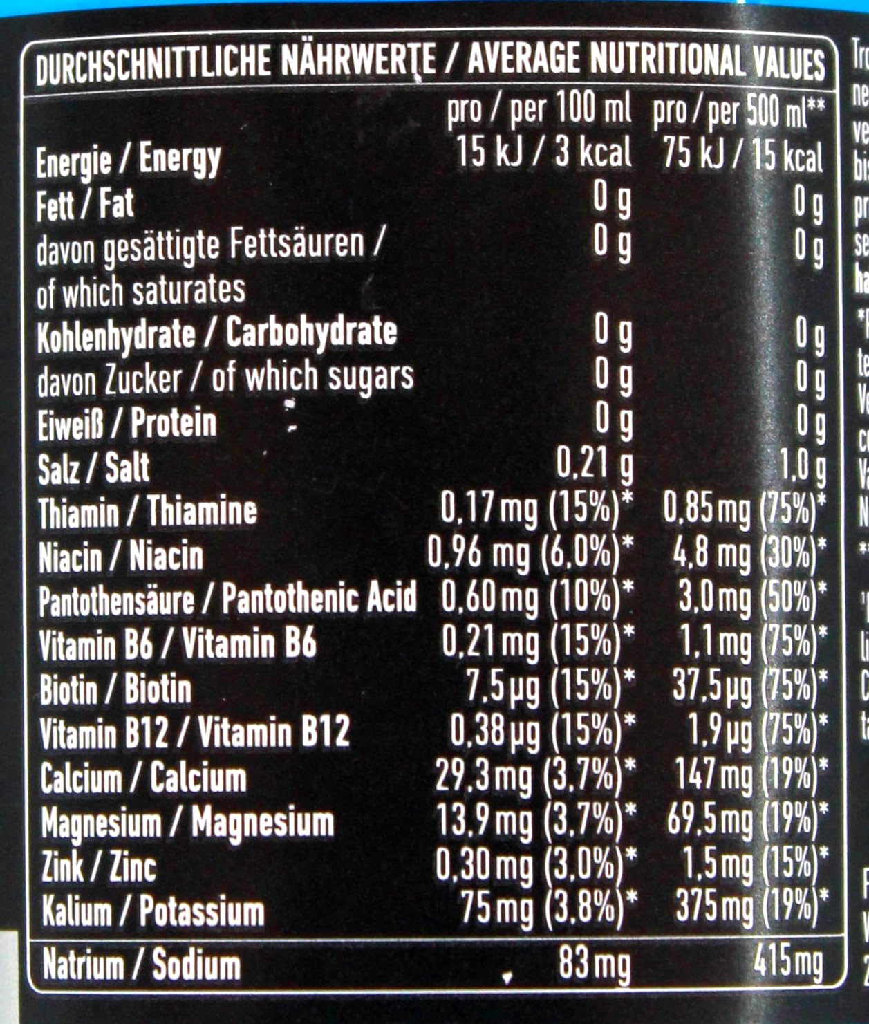 ESN Hydro Charge Iso Drink Berry Flavor, 6er Pack (6 x 0.5 l) EINWEG