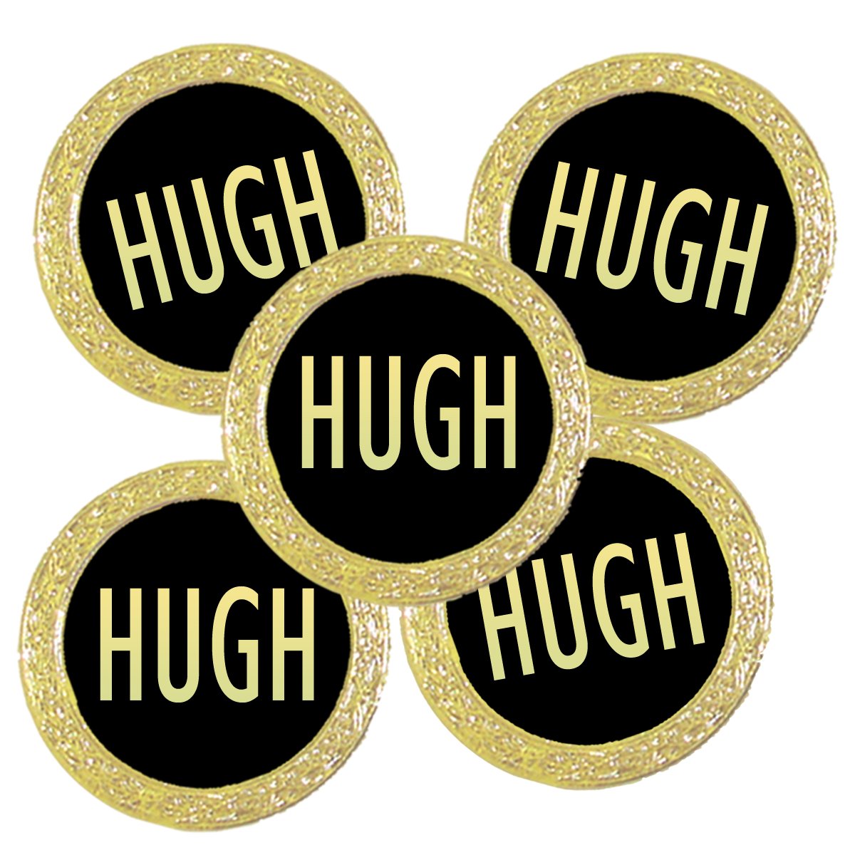 Best Impressions Personalised Golf Ball Markers (HUGH)