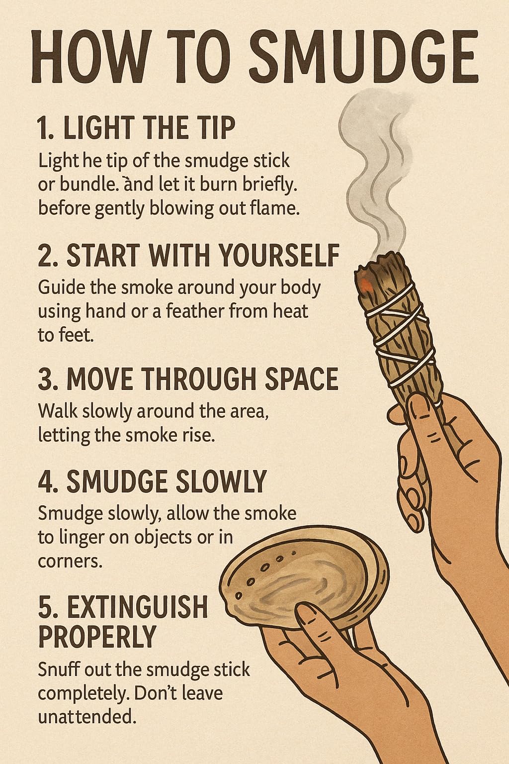 Smudge Bundle Kit: 2 4