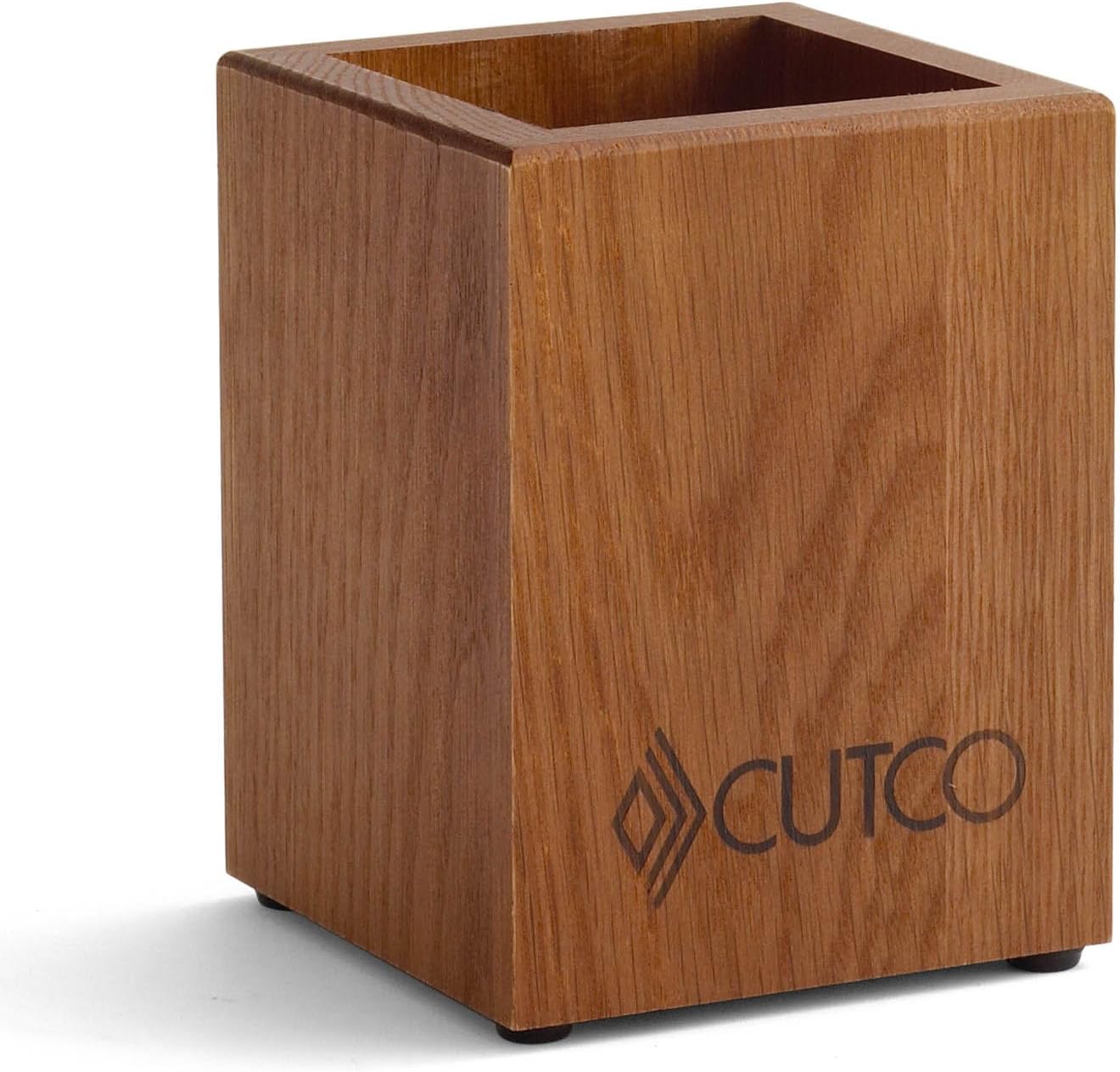 CUTCO Model 1711 Cherry Finish Oak Kitchen Tools Holder