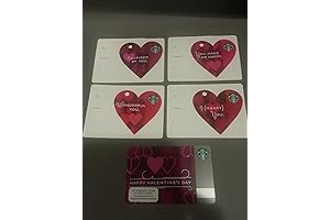 Virtual 2013 Starbucks Valentine&#x27;s Day Gift Cards: A Virtual Expression of Love