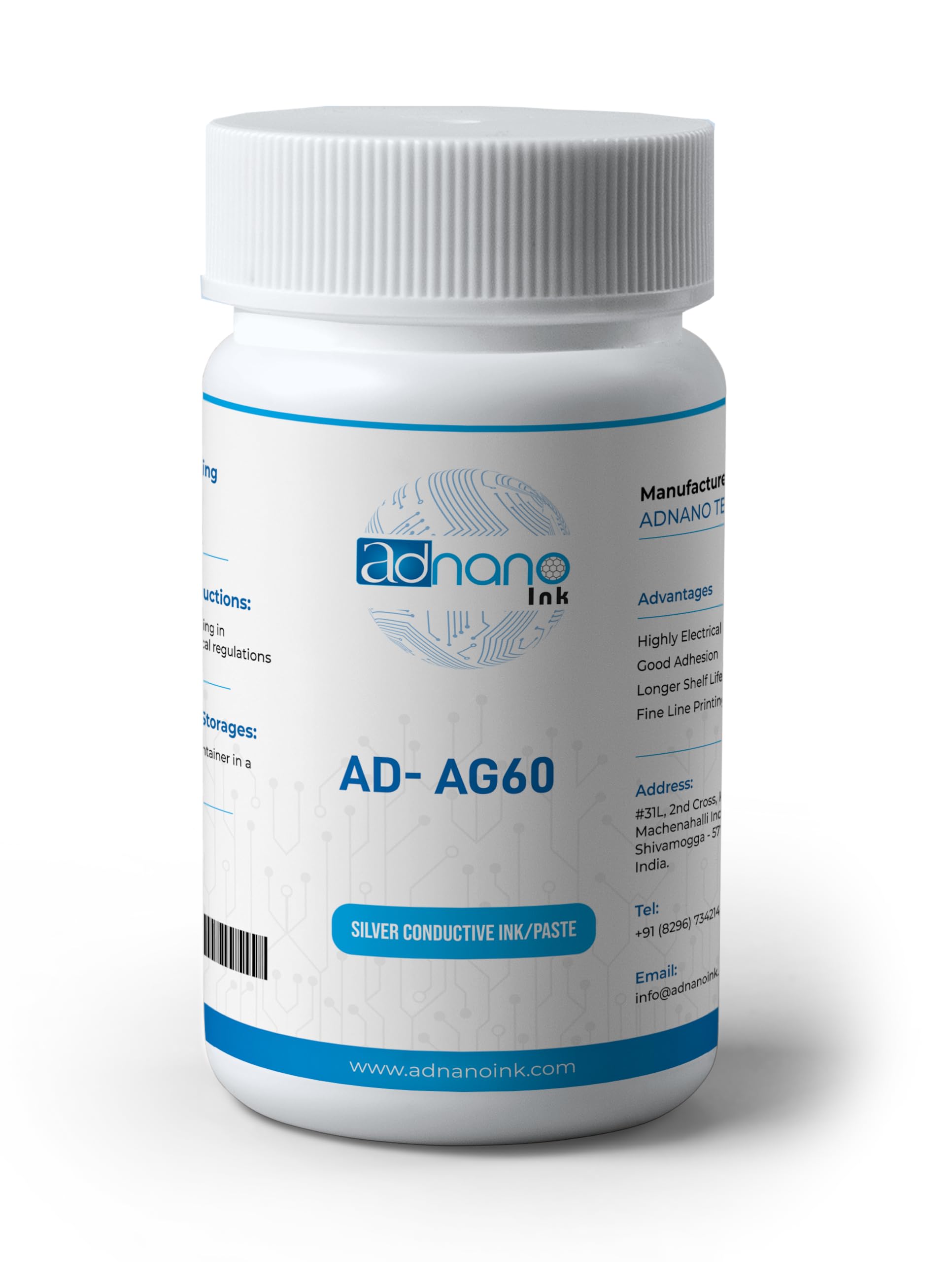 Silver Conductive Ink/Paste (AG-60) (50 Gram) (B0CHBBY8P6) Amazon Price History, Amazon Price Tracker
