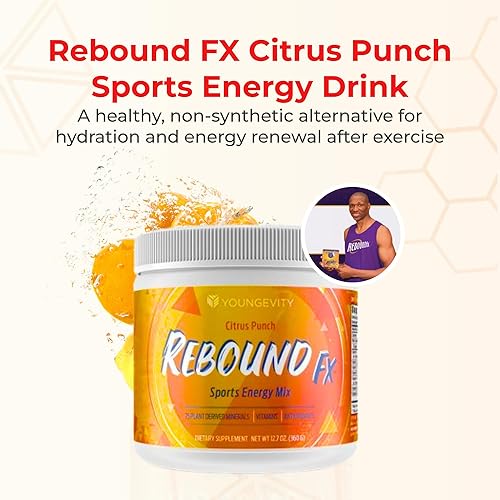 Miniatura 2 de Youngevity Rebound FX Citrus Powder 12.70 oz El paquete puede variar