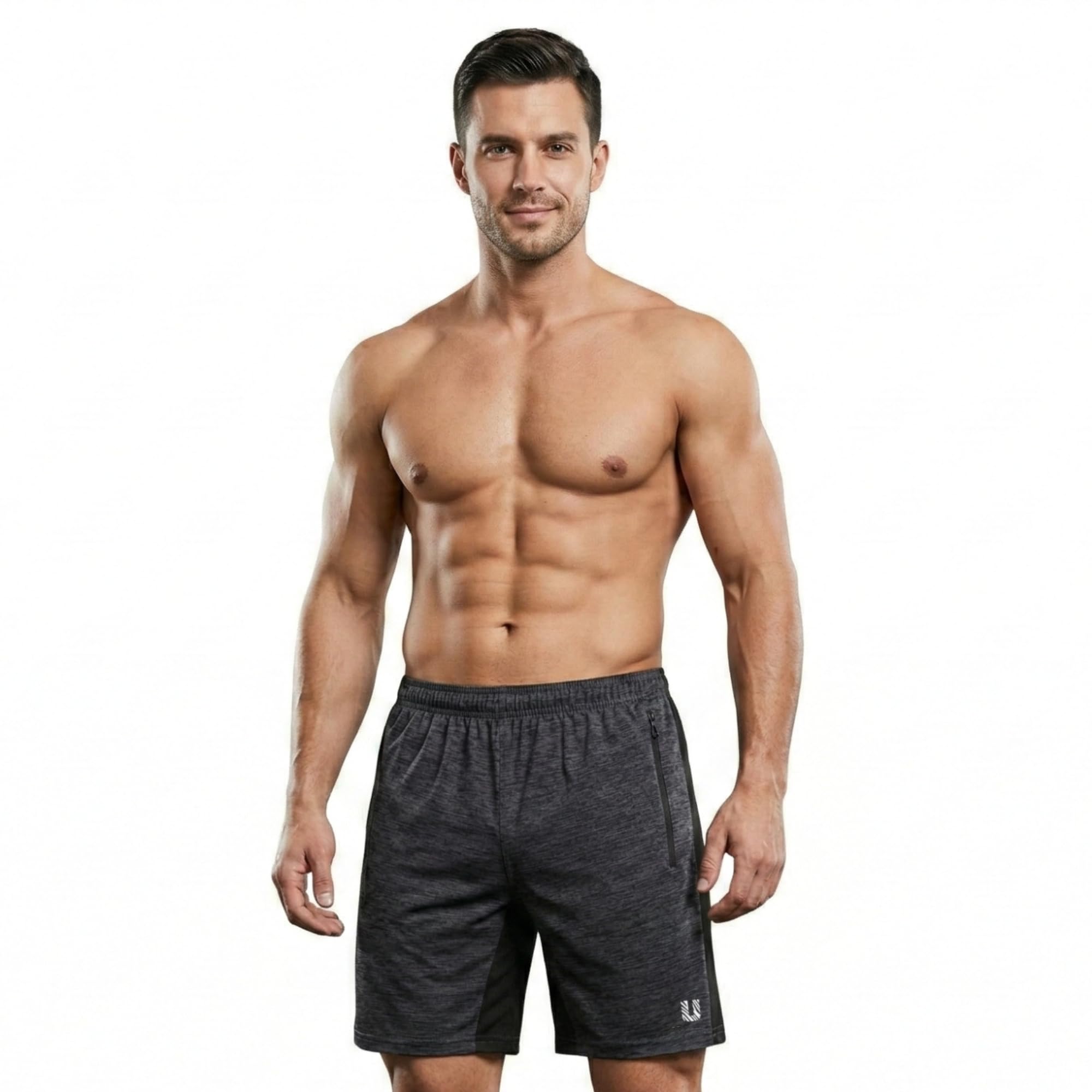 Unbeatable Men's Cycling Shorts (XL, D.Grey) 4