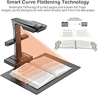 Vista 8 de CZUR Paquete de escáner de libros ET18 Pro y caja de estudio portátil