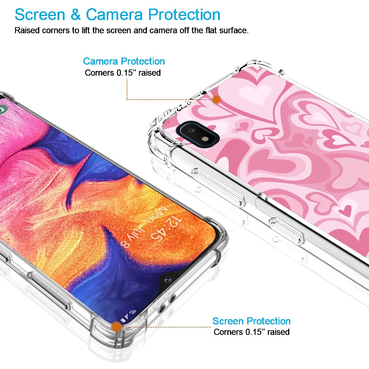 Zaztify Phone Case For Samsung Galaxy A10e, Pastel