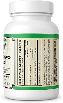 Saccharomyces Boulardii - Non-GMO Project Verified - Dairy Free