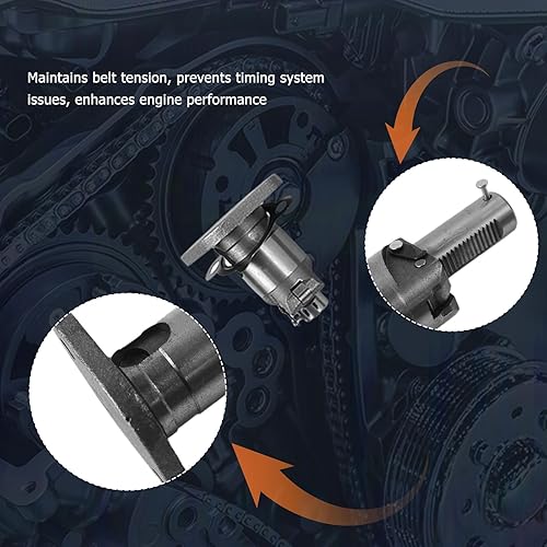 Miniatura 5 de 13050-0T010 Kit de cadena de distribución del motor con 2 piezas de admisión y escape VVT piñón de engranaje apto para Corolla 2009-2015 Prius Scion