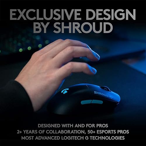 Miniatura 2 de Logitech G Mouse inalámbrico profesional para juegos - Edición Shroud
