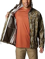 Vista 5 de Columbia Chaqueta de lluvia silenciosa para hombre Trophy Rack