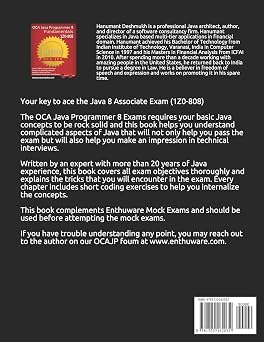 OCAJP Associate Java 8 Programmer Certification Fundamentals: 1Z0-808