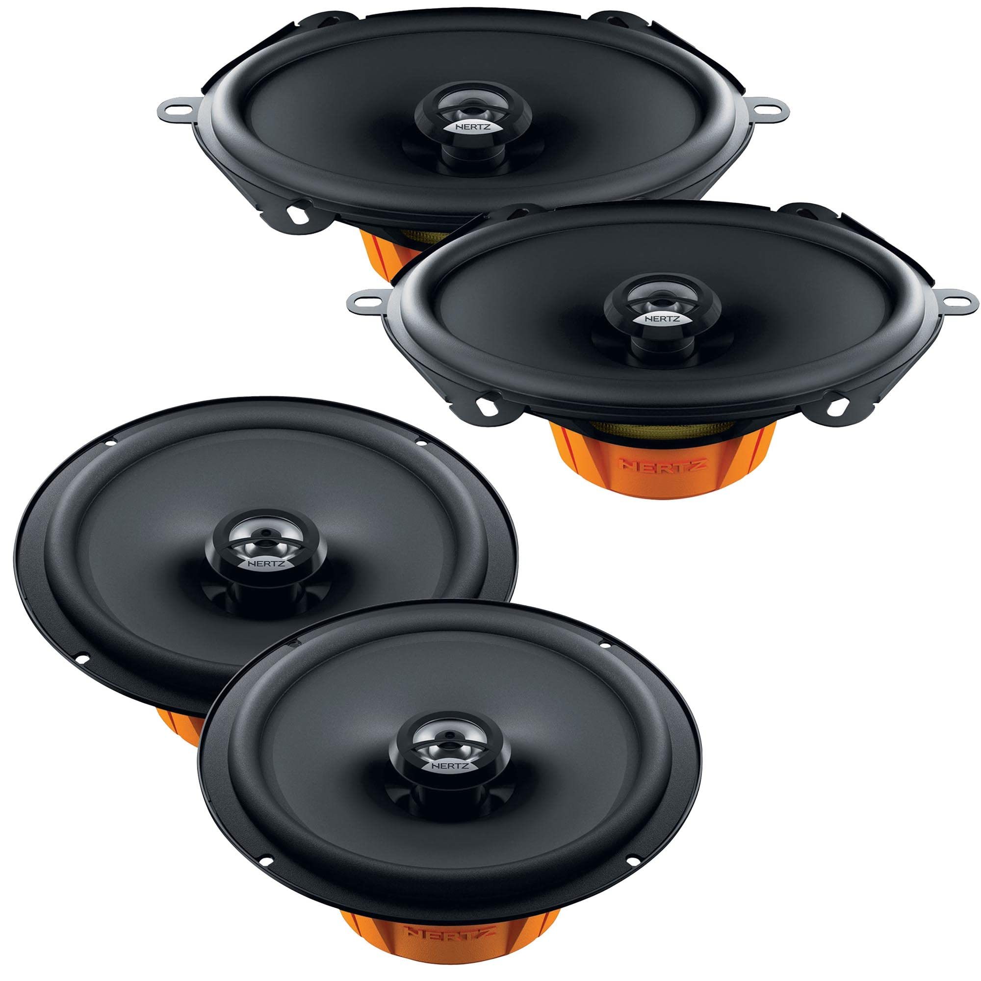 Amazon.com: HERTZ One Pair of Dieci 5x7/6x8 and One Pair of 6.5