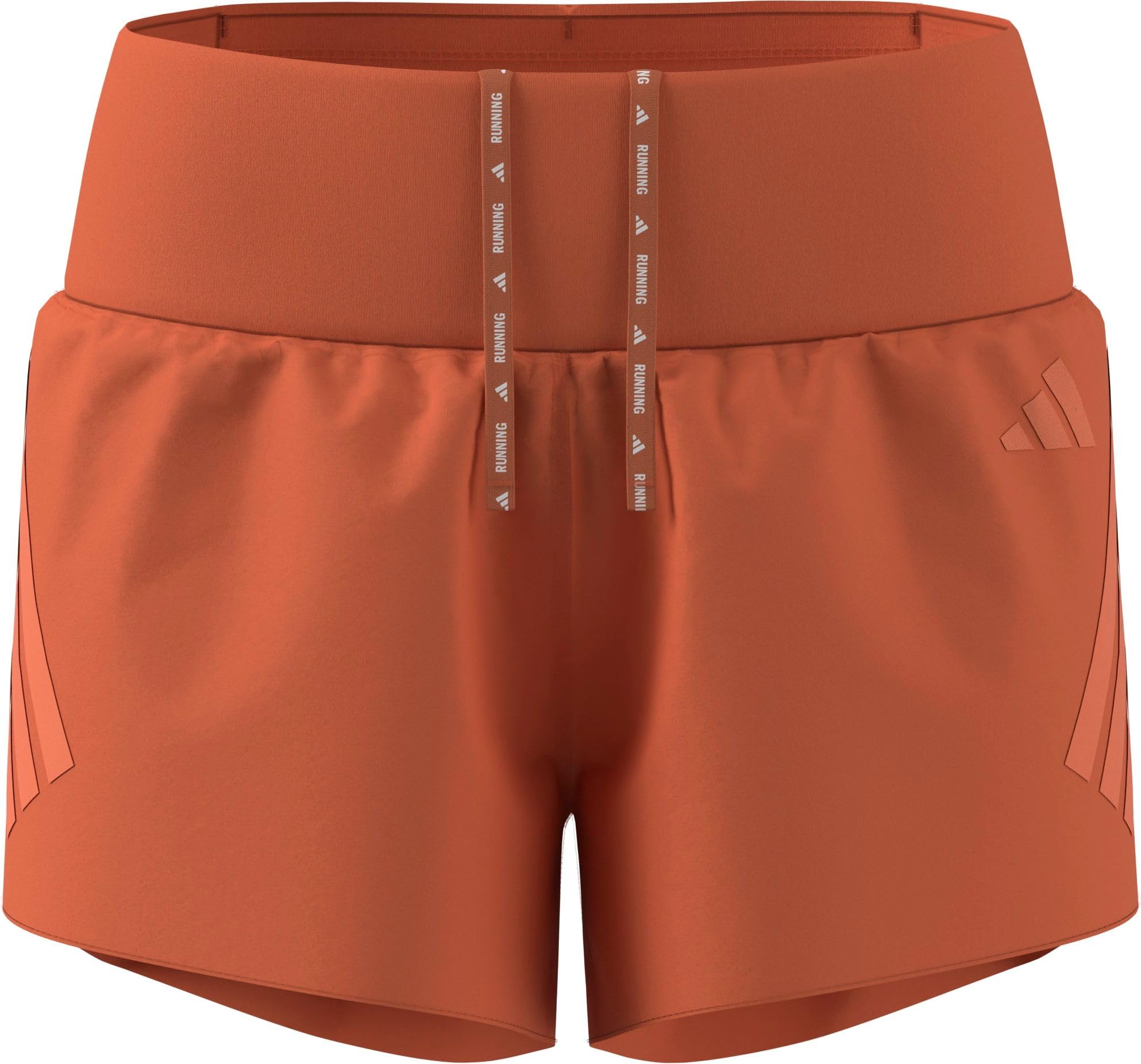 adidas Women's ADI365 Running Formotion Iconic Shorts, Dusky Orange, L Long
