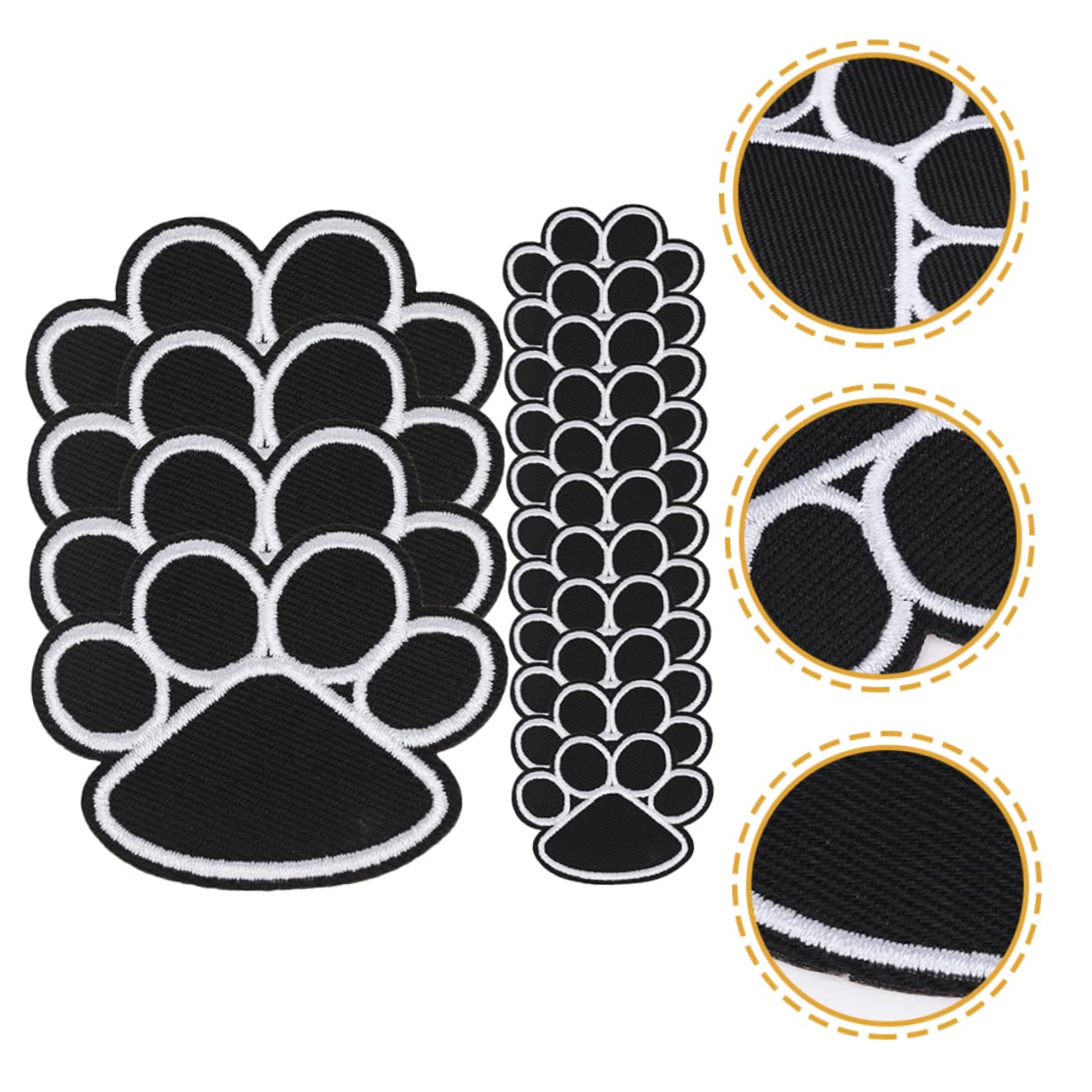 STOBOK 75piezas Parches Bordados De De Para Aplicar Ropa Chaquetas y Sombreros Parche De Para y Reparar