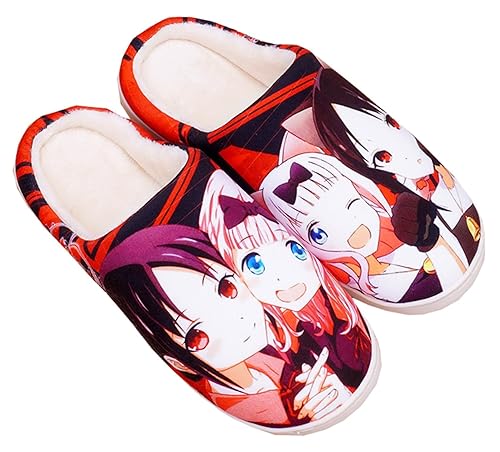 Anime Slippers Soft Plush Memory Foam House Slippers Men Women