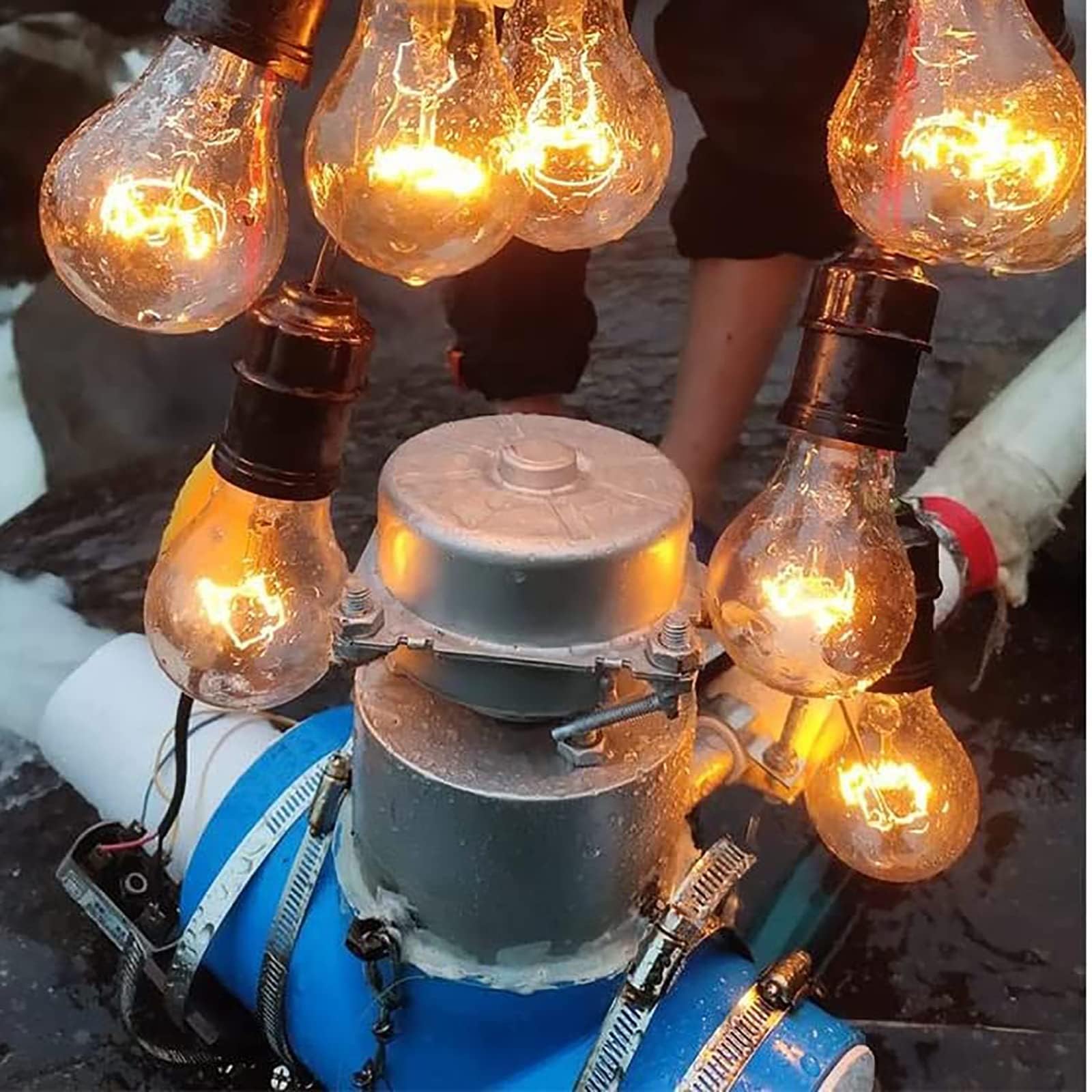 Generatore idroelettrico orizzontale 1000 W 220 V AC Uscita 114 mm Presa bassa bassa Micro Hydro Power Turbina per flussi Fiume Off Grid
