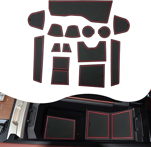 Vista 27 de YEE PIN Supra - Alfombrillas antideslizantes para Supra (J29/DB) 2020 2021 2022, alfombrillas para guantera, alfombrillas para Supra 2020, 2021