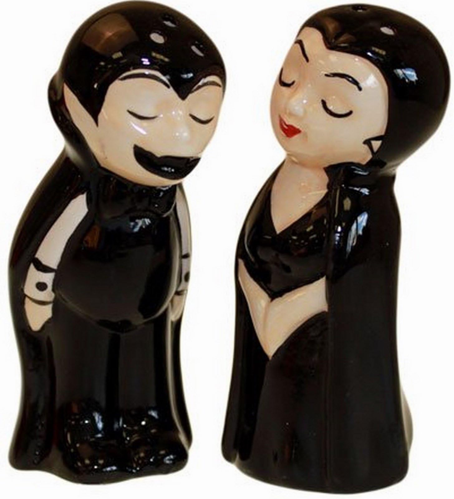 Vampire Goth Salt and Pepper Pots