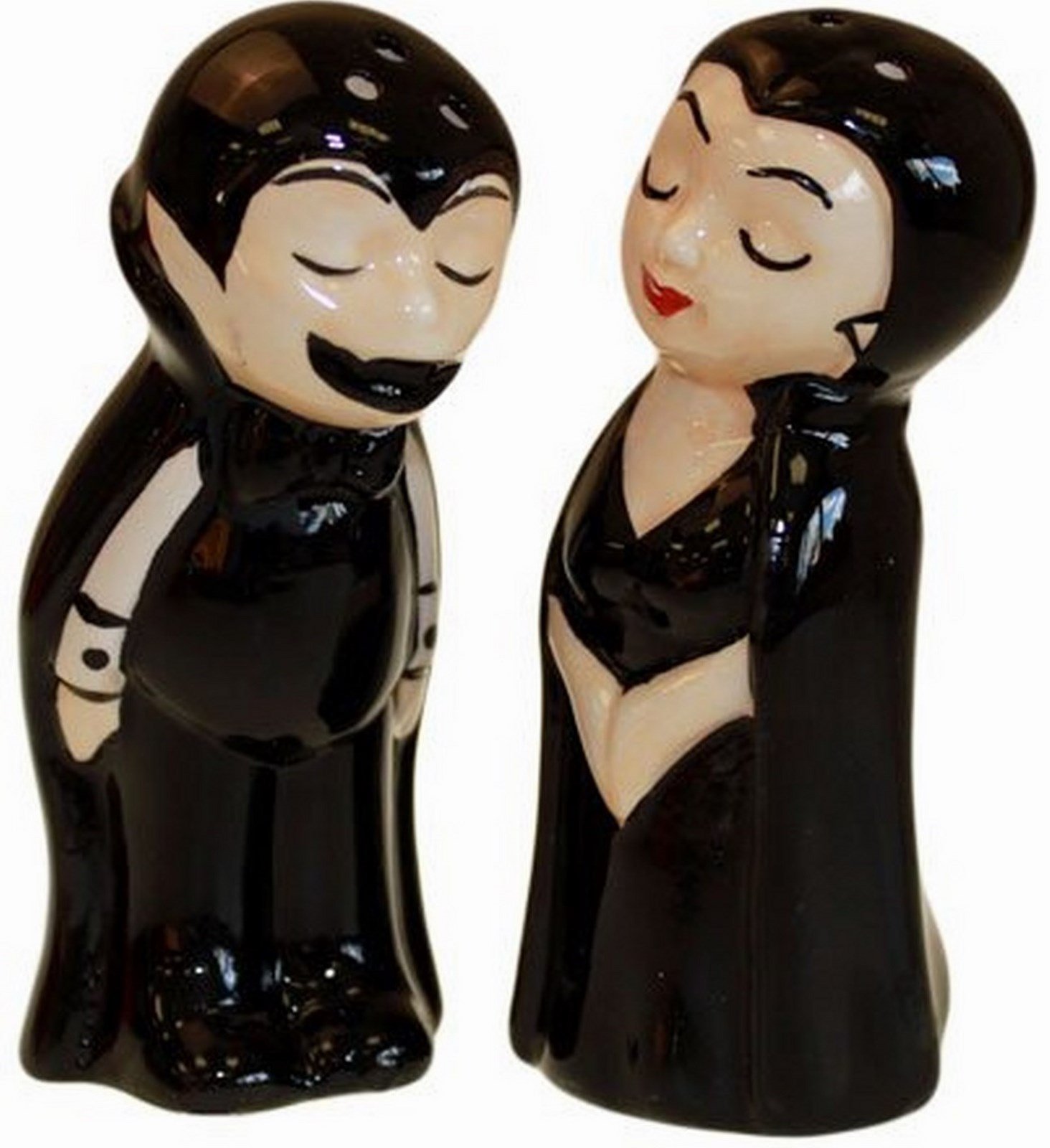 Vampire Goth Salt and Pepper Pots