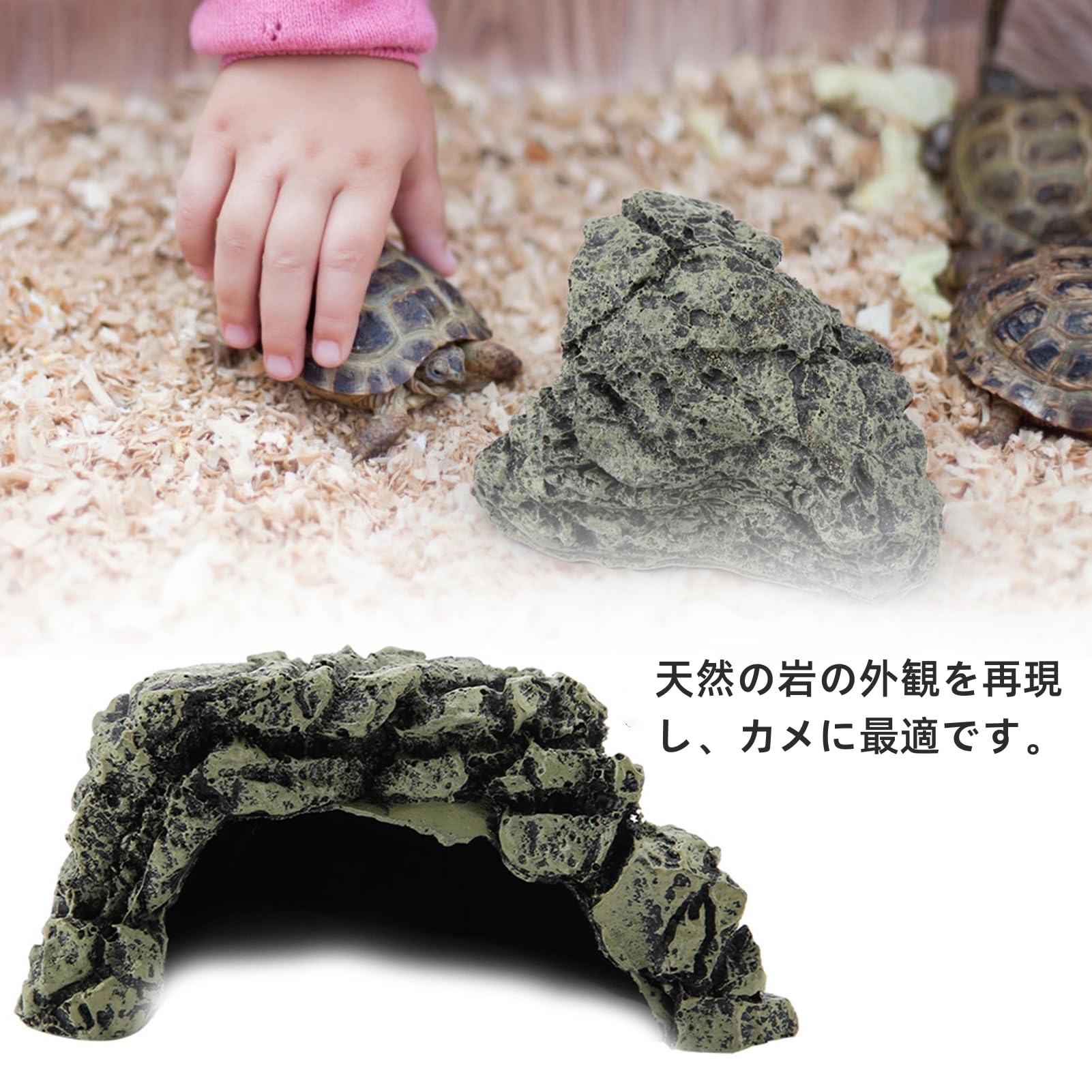 Amazon | Yosoo. 爬虫類飼育ボックス ウェットシェルター 爬虫類