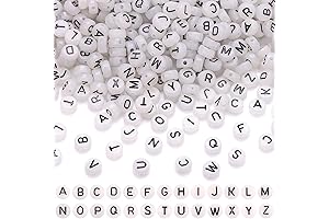 1000pcs VSCO Bracelets Letter Craft Beads for DIY Bracelet Making