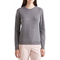 United Colors of Benetton Maglia G/C M/L 1002d1k01 Donna, Grigio Melange Scuro 507New