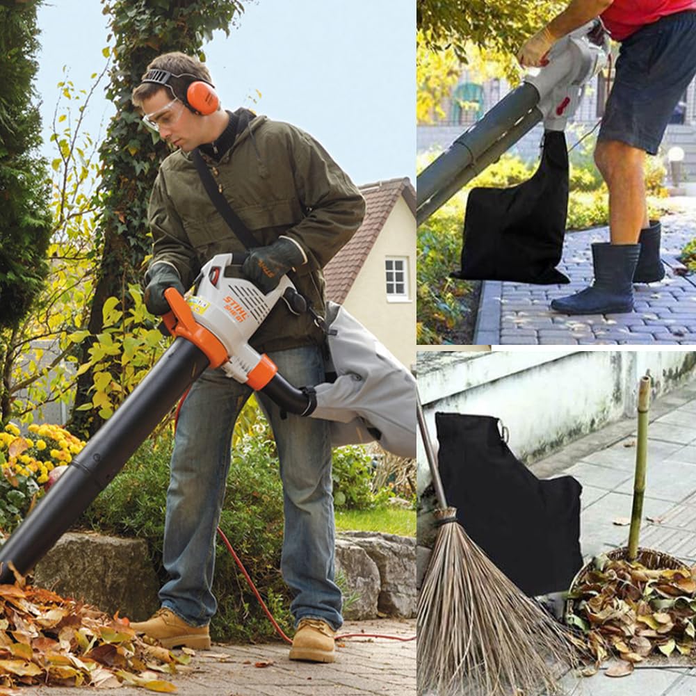 Ramassage Feuilles Sac De Collecte Feuilles 90L Pour Aspirateur