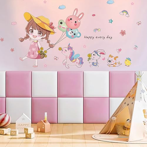 Vista 14 de Wall Padding for Kids with Autism, 11.8” X 11.8” Peel and Stick Headboard Upholstered Wall Panels, Nursery Decor Wall Padded, 3D Wall Stickers for