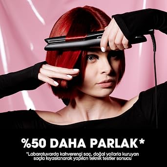 Ghd Mini İnce Plakalı Saç Düzleştirici, Siyah