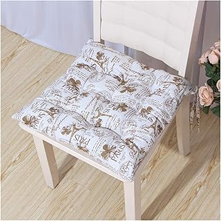 Lanxing Cojín de Asiento de algodón de Oficina Almofada Coussin TRANSPLETLE Coussin COJUCCIÓN Cocina DE Cocina Cocina DE Cuchillo DE Coche □□□□□□□ □□ □□□□□ (Color : Eiffel Tower, 规格 : 40x40cm)