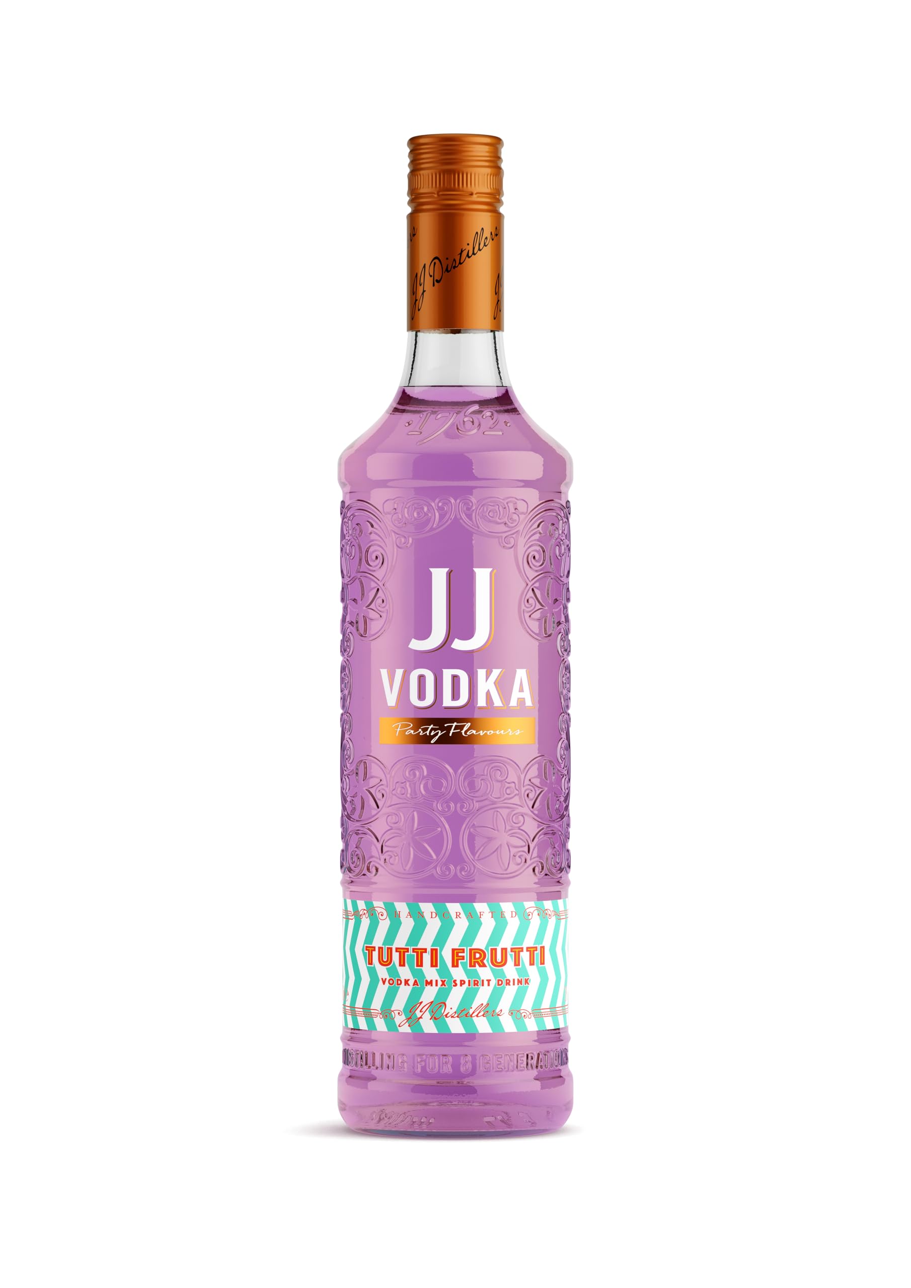 JJ Tutti Frutti Vodka Mix Spirit Drink 70cl