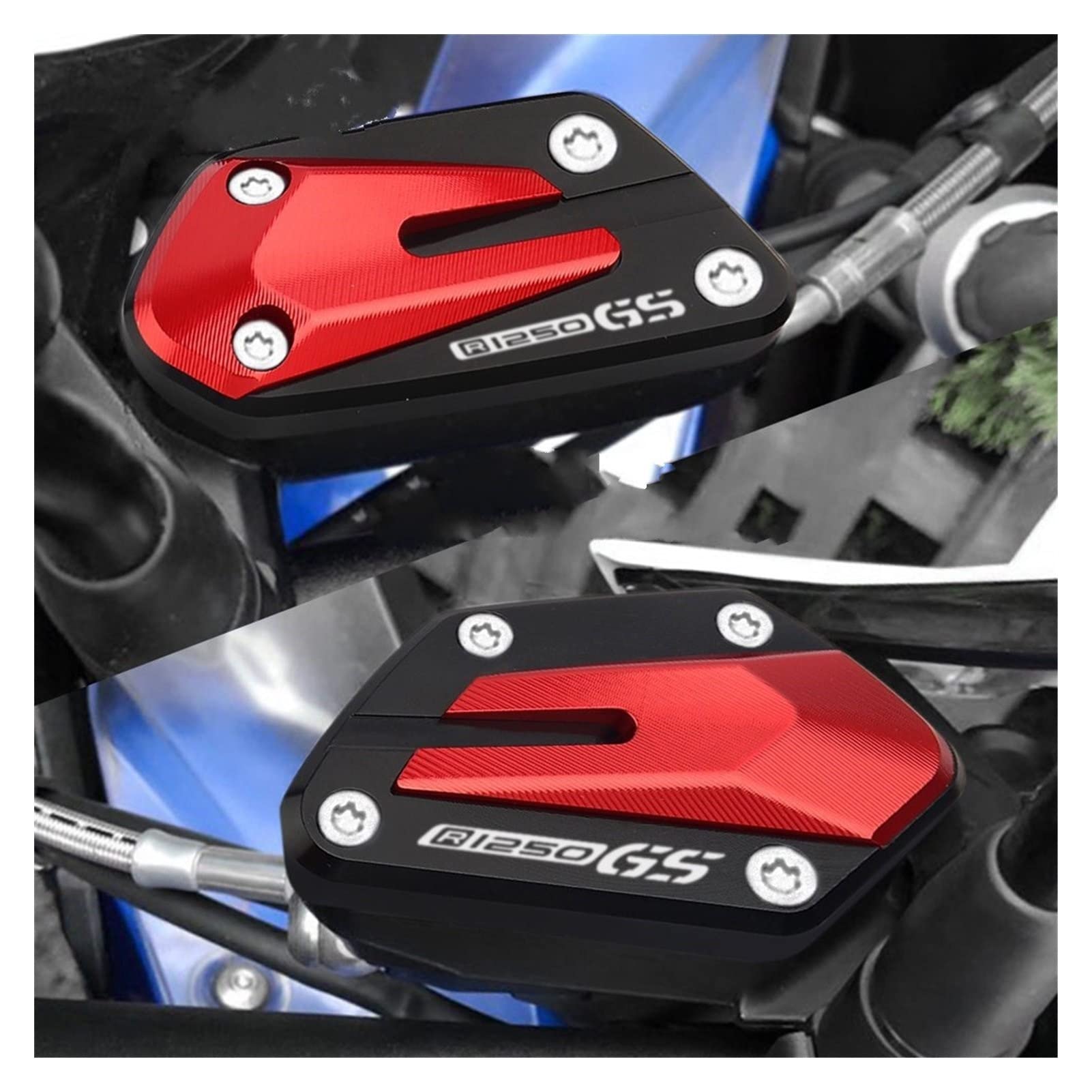 Accessori per serbatoi Per BMW R1250GS Adventure R 1250 GS 2018-2022 2021 Accessori Moto CNC Freno Anteriore Frizione Serbatoio Del Liquido Tappi Di Copertura(Gold)