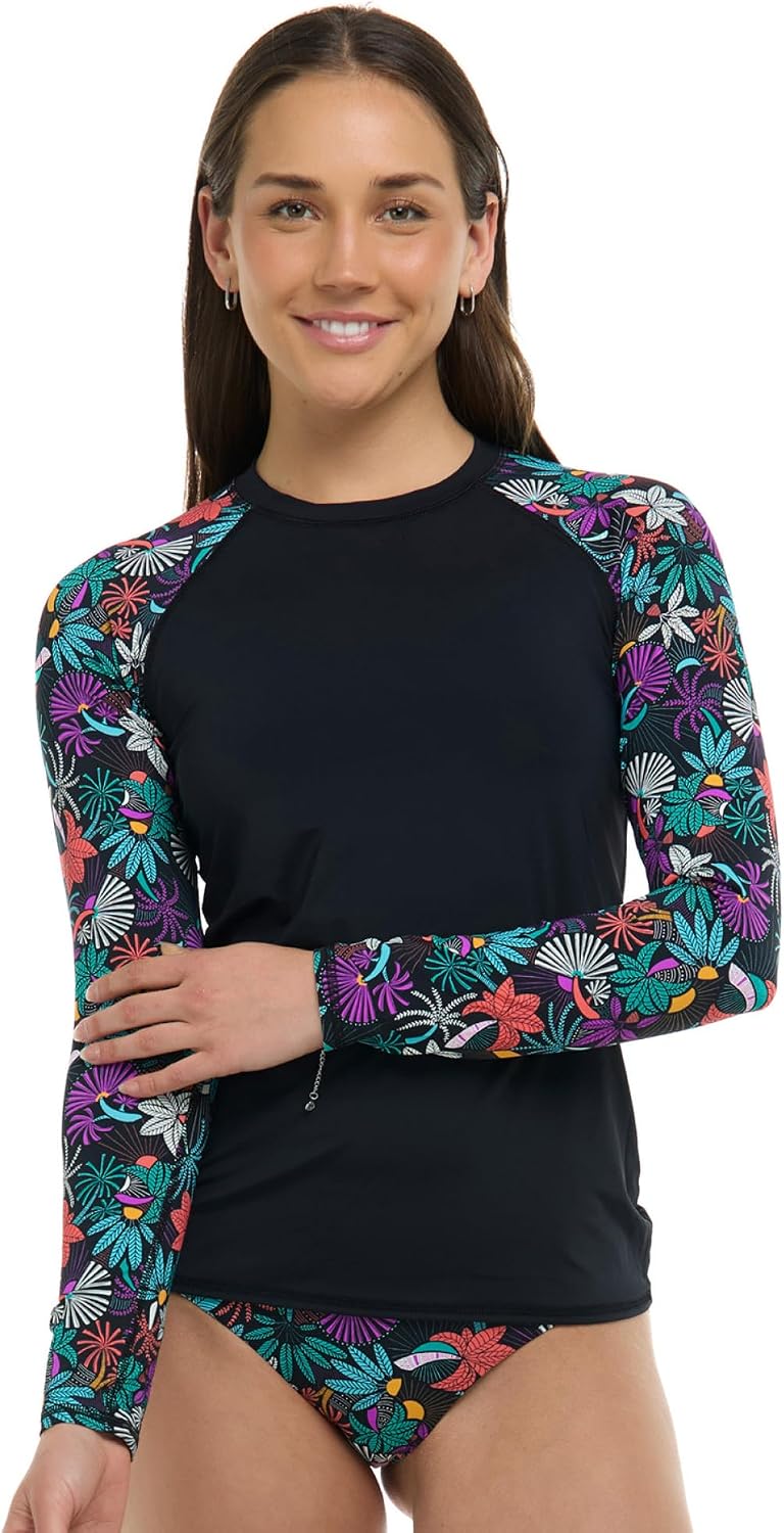EIDON Women's Parker Long Sleeve Rashguard
