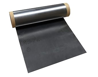 2010A, Premium Grade Flexible Graphite Foil/Sheet, Ultra-high Purity Homogeneous, No Binder, No Insert, 99% Carbon, Thickness .015", Sheet Size 12" x 40"