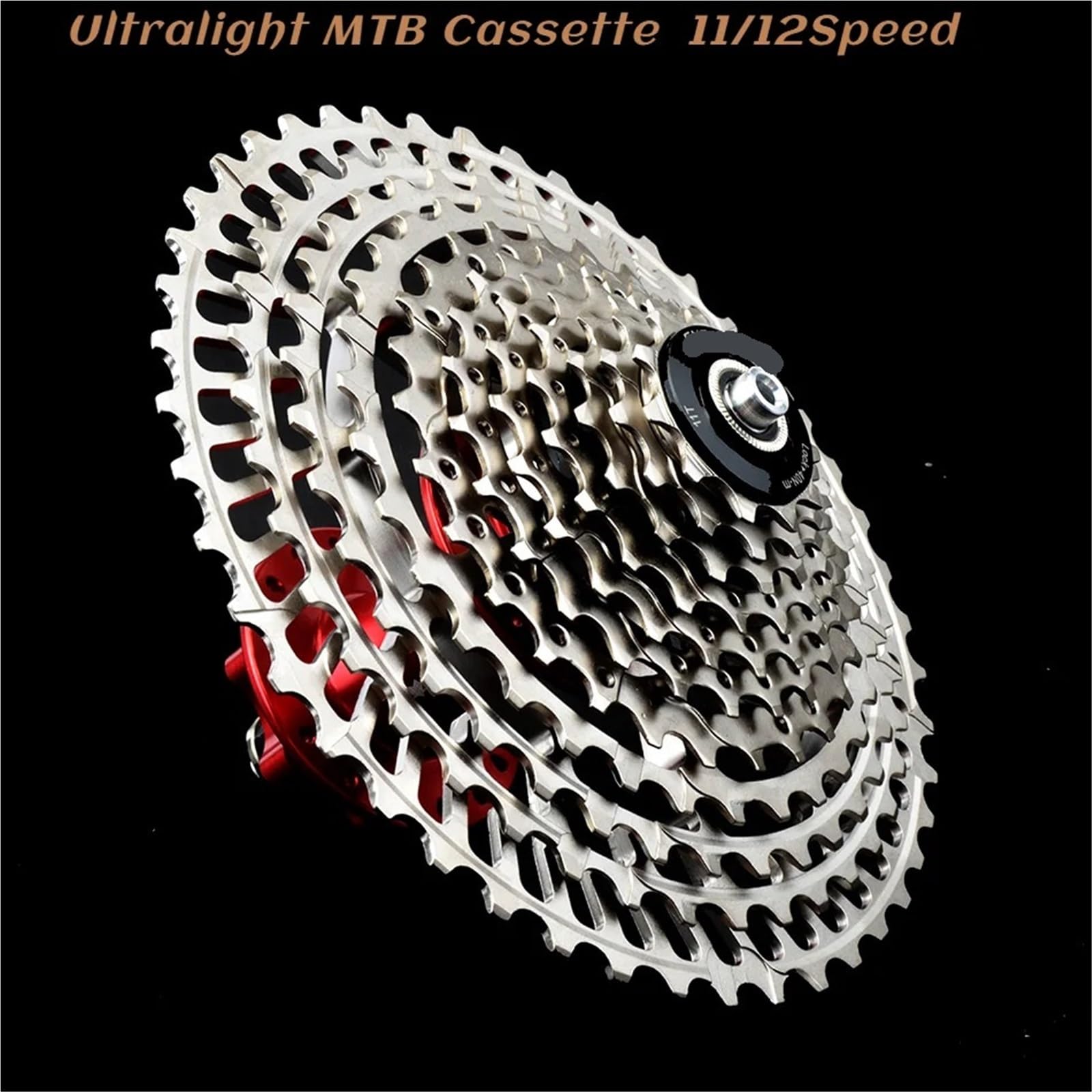 Fahrrad Zahnkranz Enge Ultraleichte MTB-Kassette CNC 10/11/12-fach 46-52T HG-Freilauf XT-Getriebe