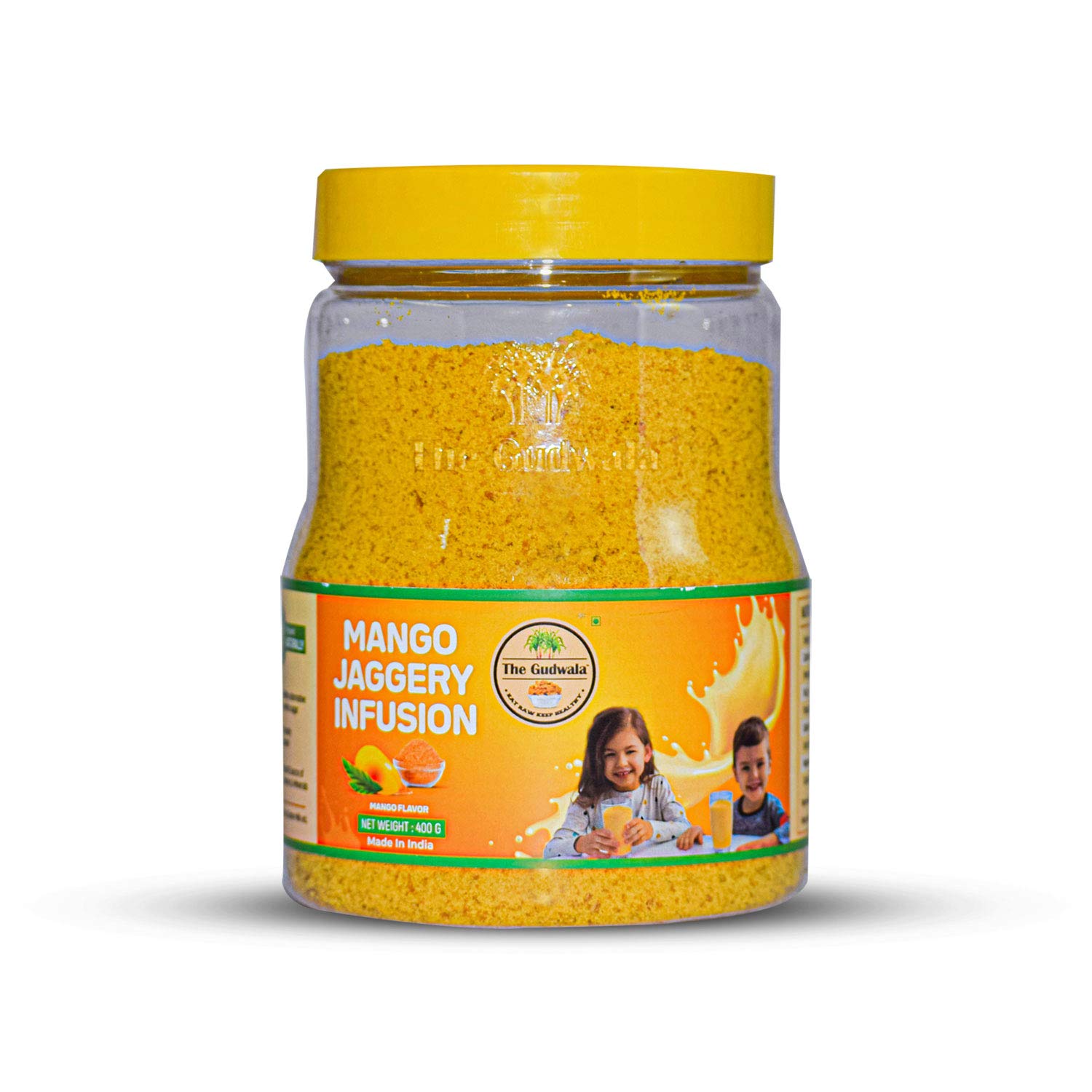 The Gudwala Mango Jaggery Infusion (Mango Flavor Jaggery Powder) for Milk Pure Natural Zero Chemical Gur Powder Immunity Booster Extremely Healthy Organic Gud Powder (400 Grams) (Mango) (B08YXLTC38) Amazon Price History, Amazon Price Tracker