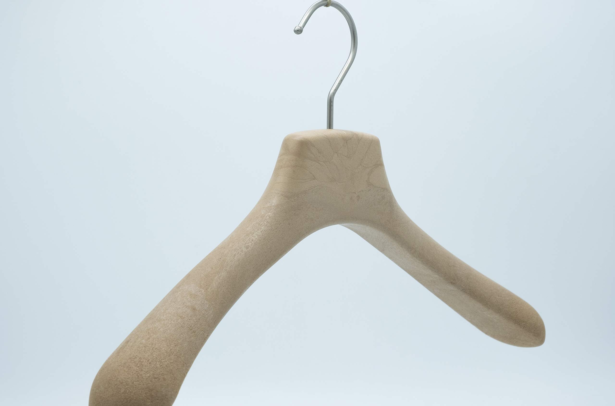 Cintres pissenlit 38 cm en bois naturel pour dressing ordonné - Lot de 100